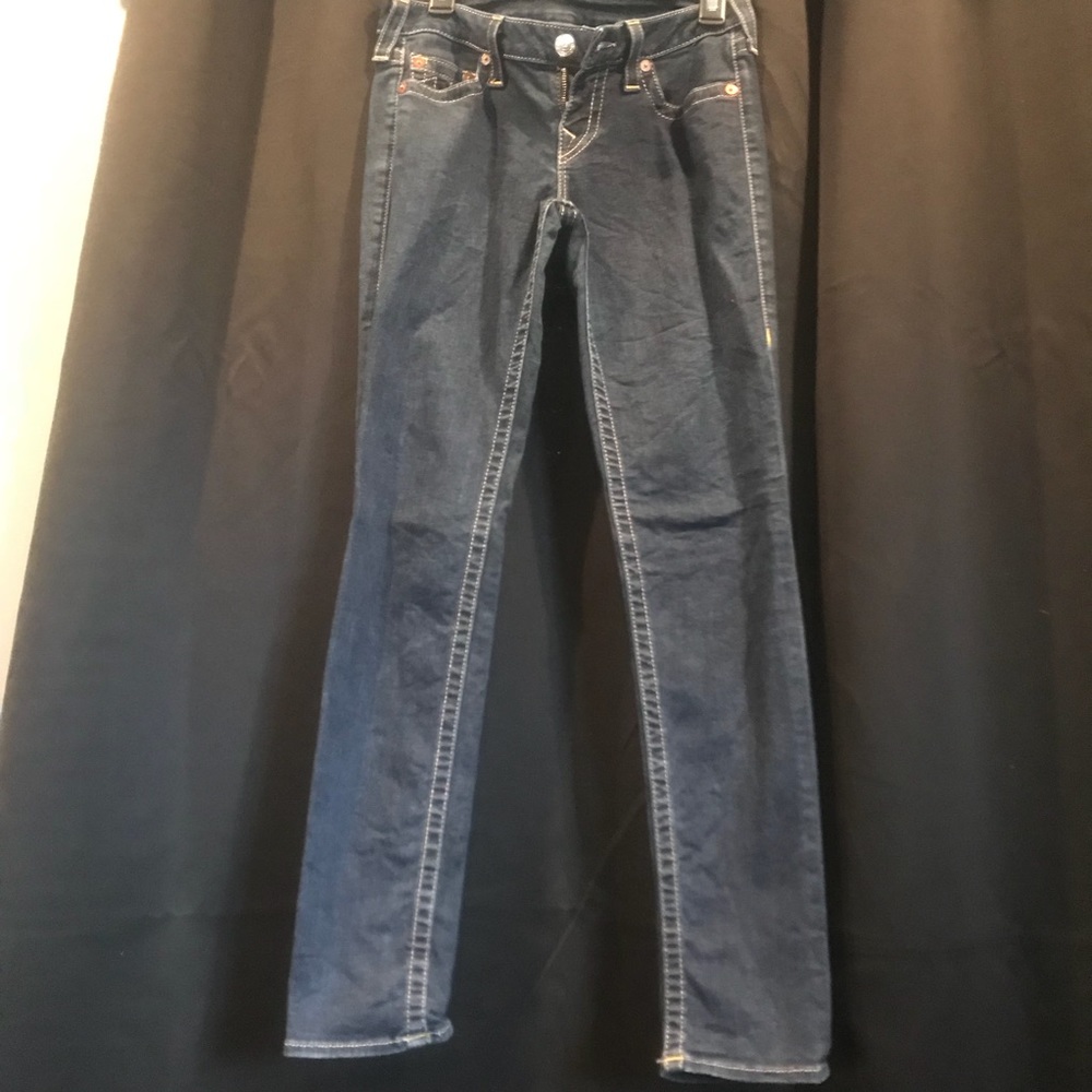 True Religions with Gold Stitching